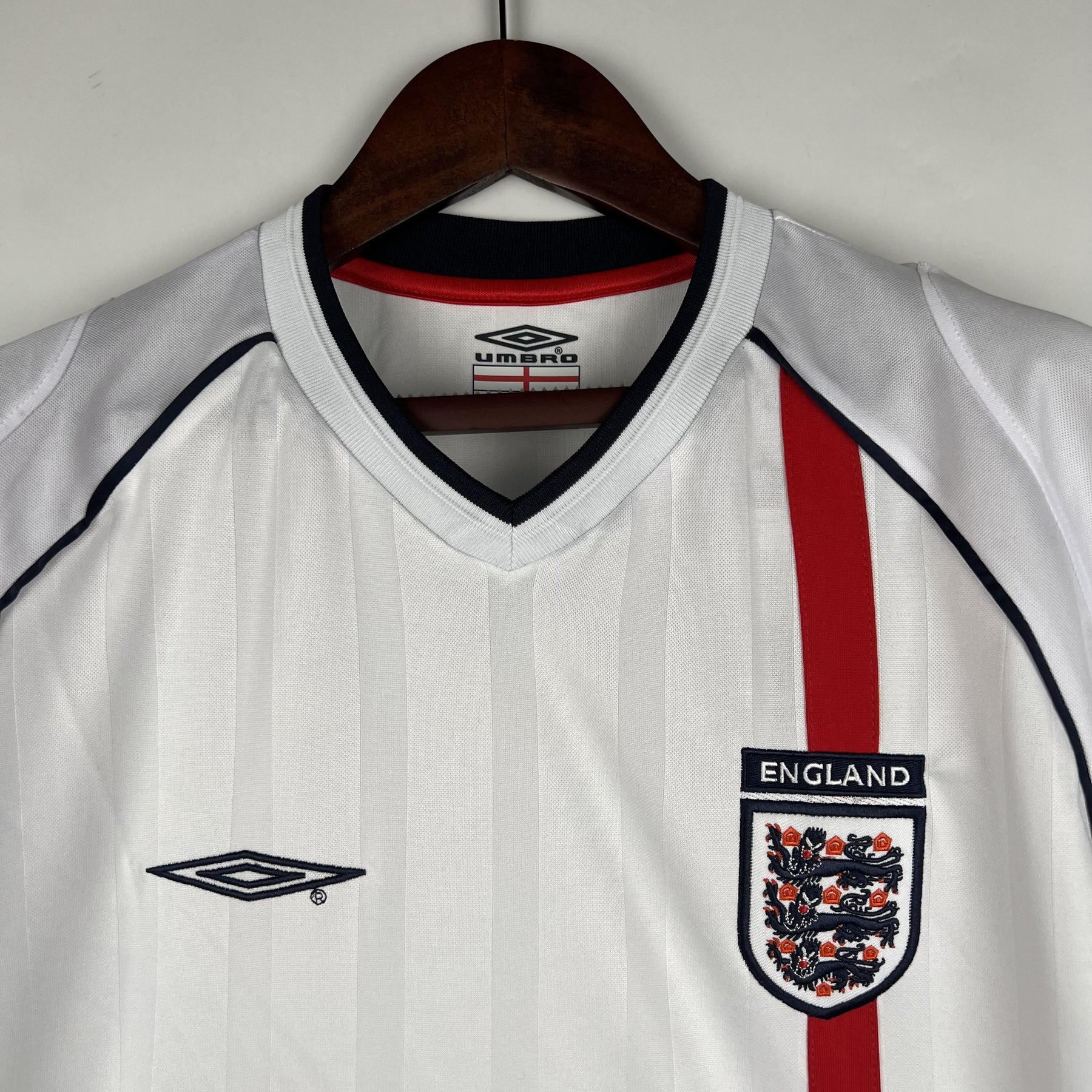 England Retro Home Jersey 2002