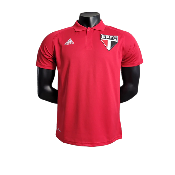 Sao Paulo 23/24 Polo Edition Jersey - Red - Fan Version