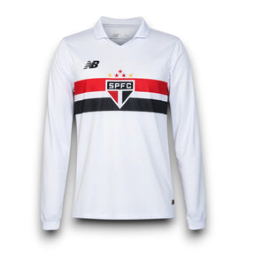 São Paulo Home Jersey 2024/2025 Long Sleeve