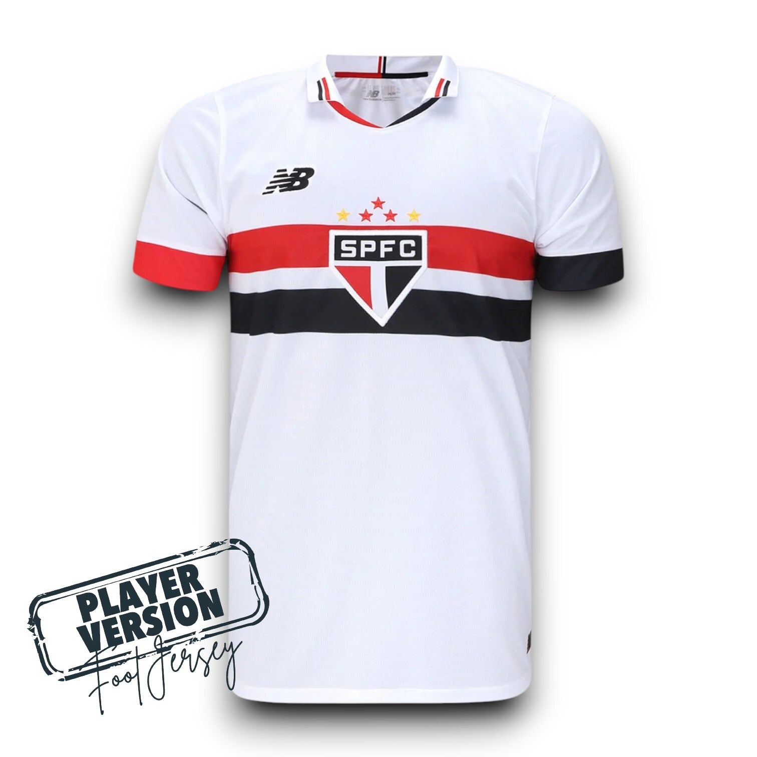 São Paulo Player Jersey Home 2024/2025