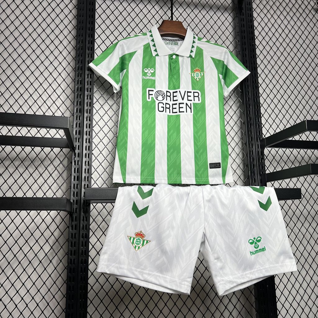 Kids Real Betis Home Kit 2024/2025