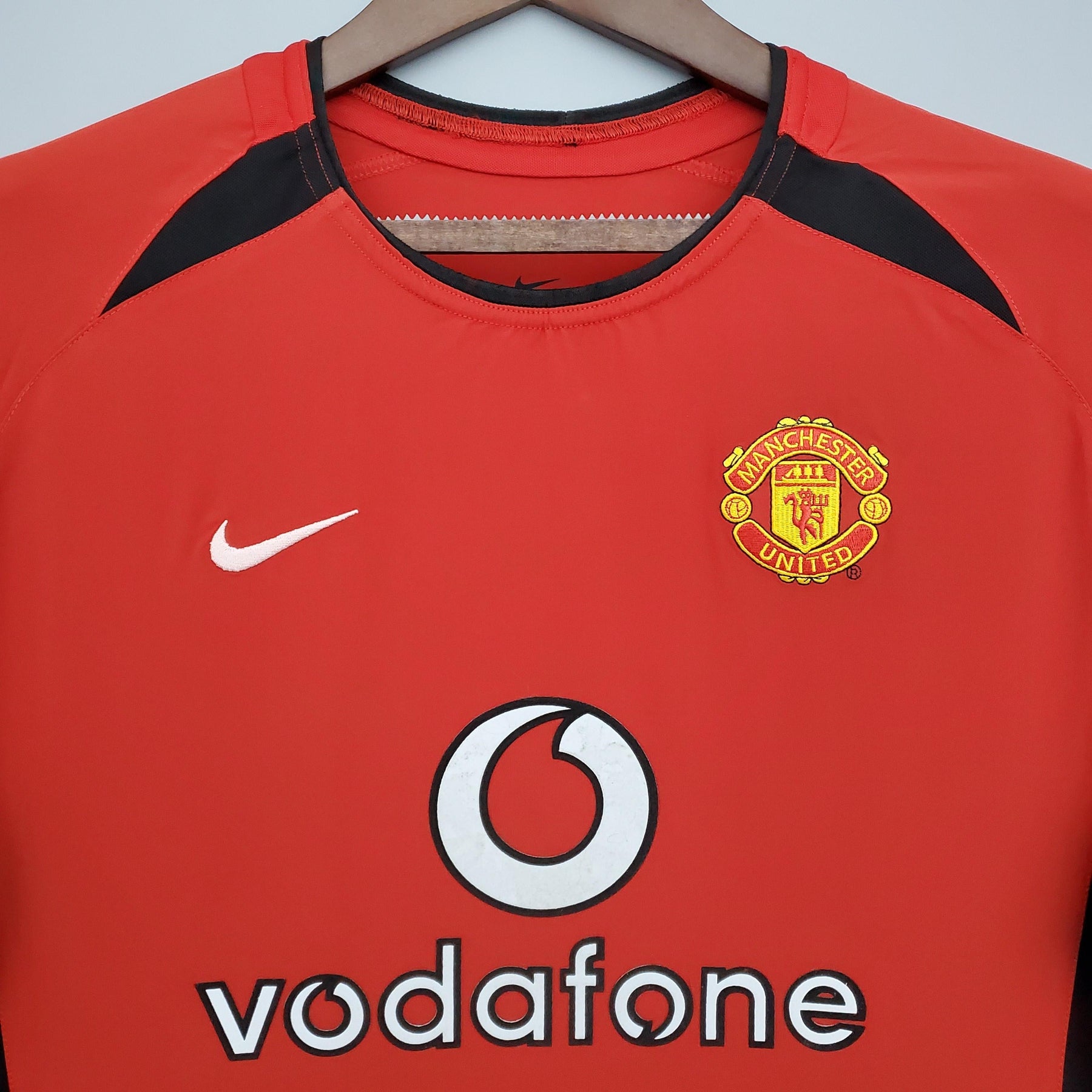 100th Anniversary Manchester United Retro Jersey home 2002/04