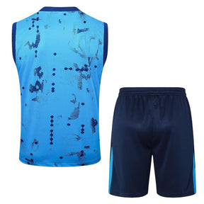 Chelsea Kit Training IV Jersey + Shorts - No Sleeve