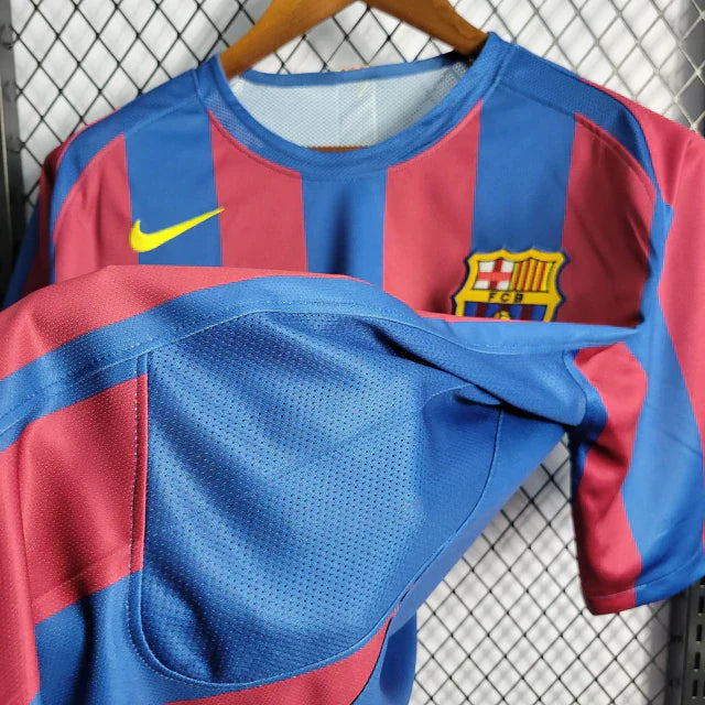 RONALDINHO #10  Barcelona Retro Jersey Home 2006/2007