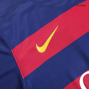 Camisa Barcelona Retro Home Neymar JR 2015/2016