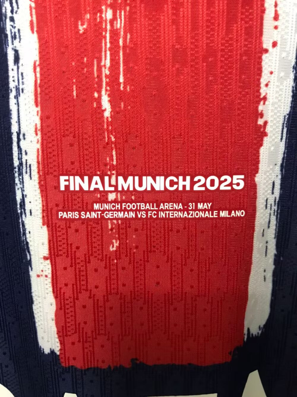 PSG Home Match Jersey UCL Munich Final 2025 - Player version