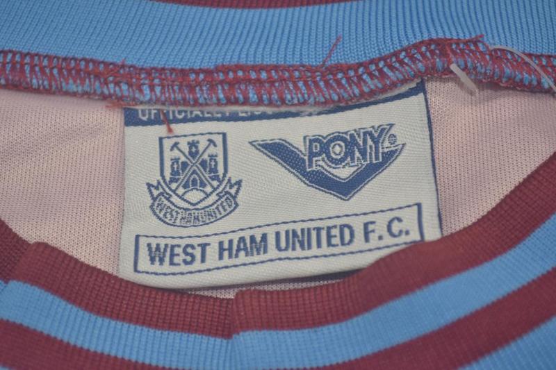 West Ham United Retro Home Jersey 1993/1995