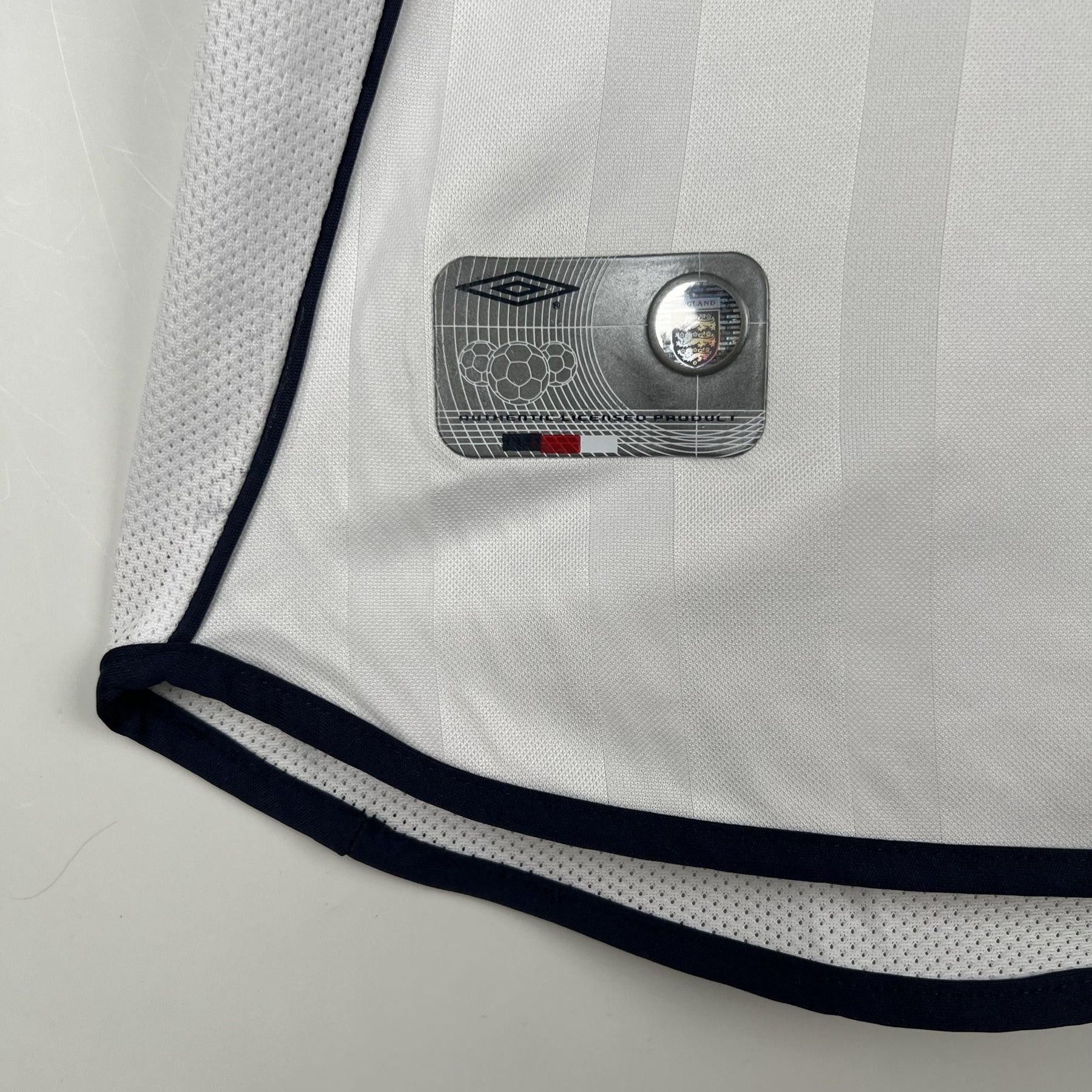 England Retro Home Jersey 2002