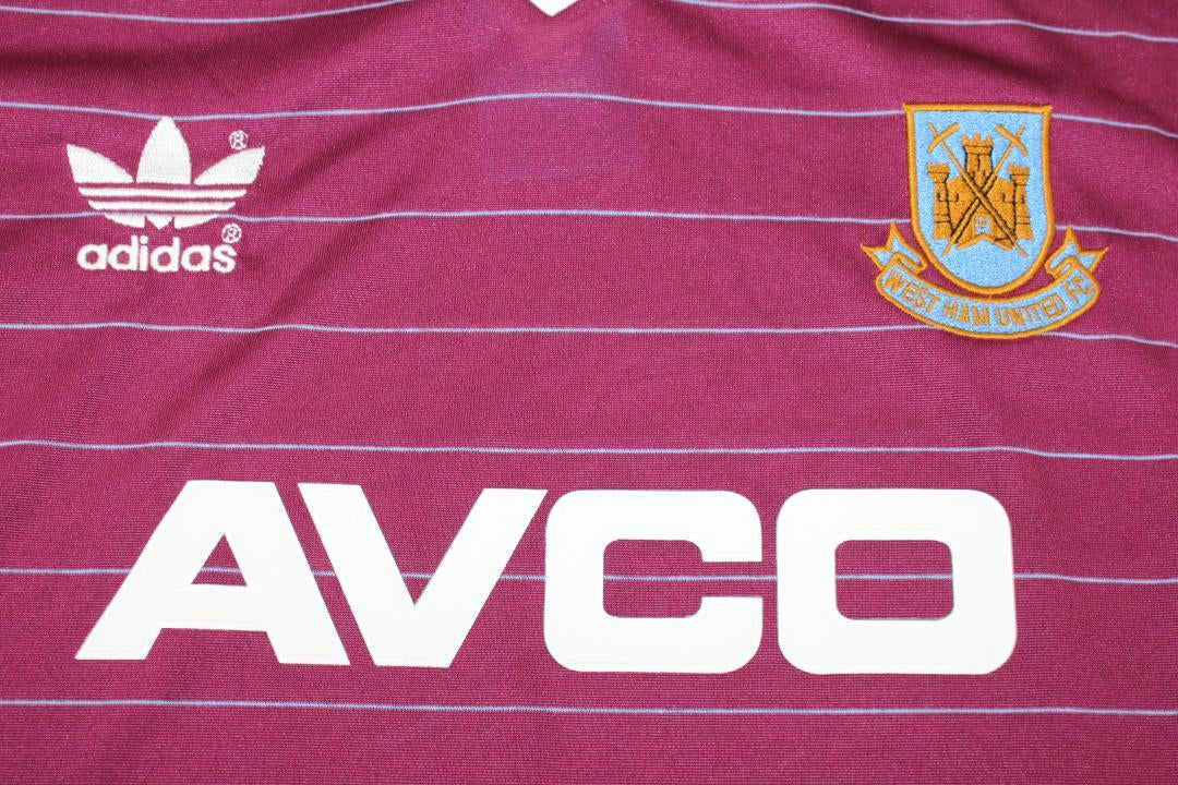 West Ham United Retro Home Jersey 1986