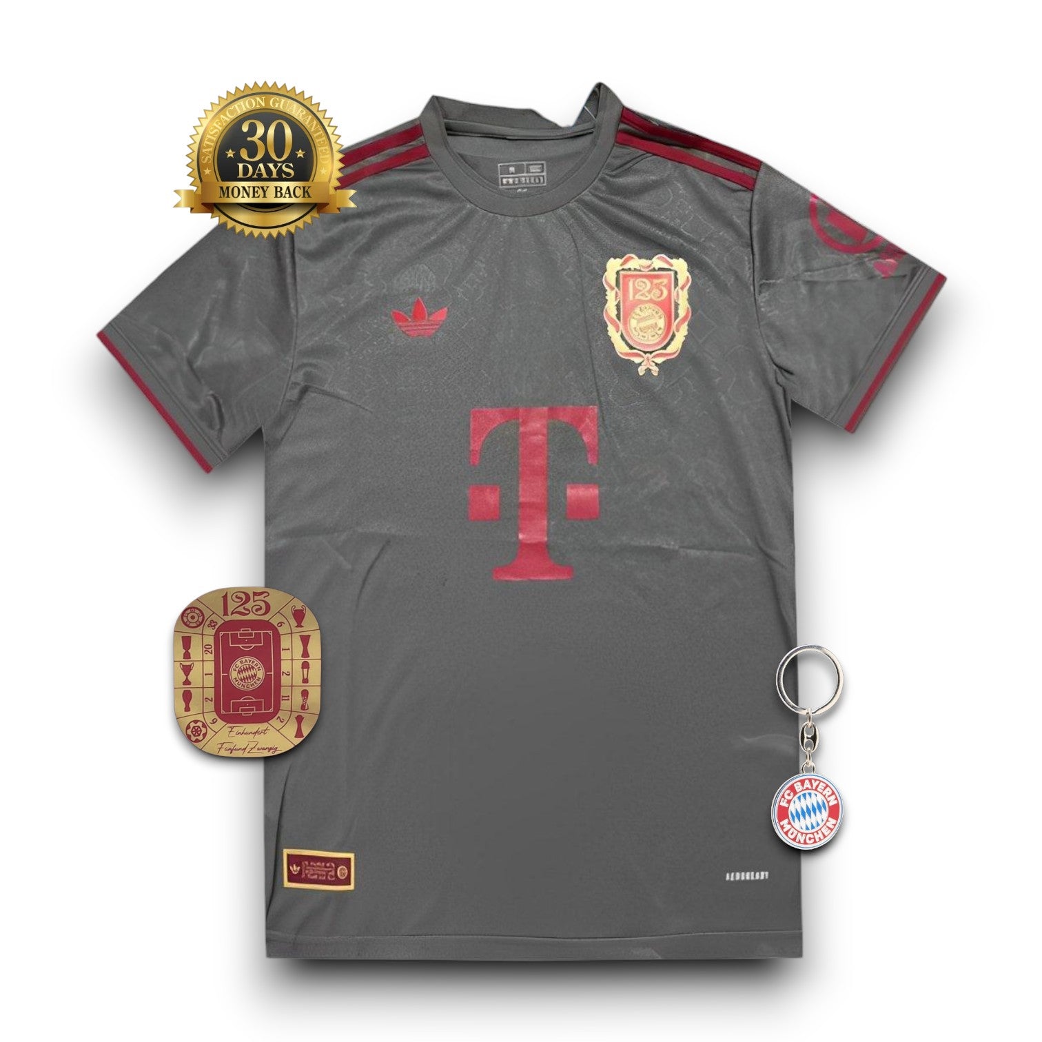 Bayern Munich Jersey 125th Anniversary Gray