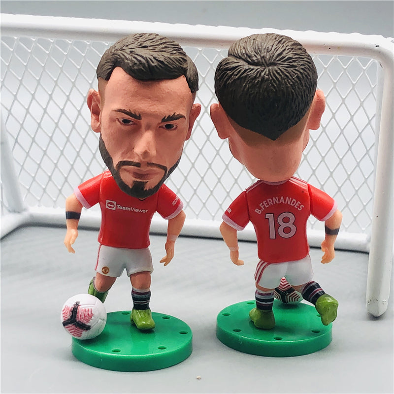 Manchester United #18 Bruno Fernandes Doll 2021 Season