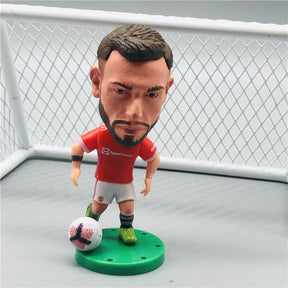 Manchester United #18 Bruno Fernandes Doll 2021 Season