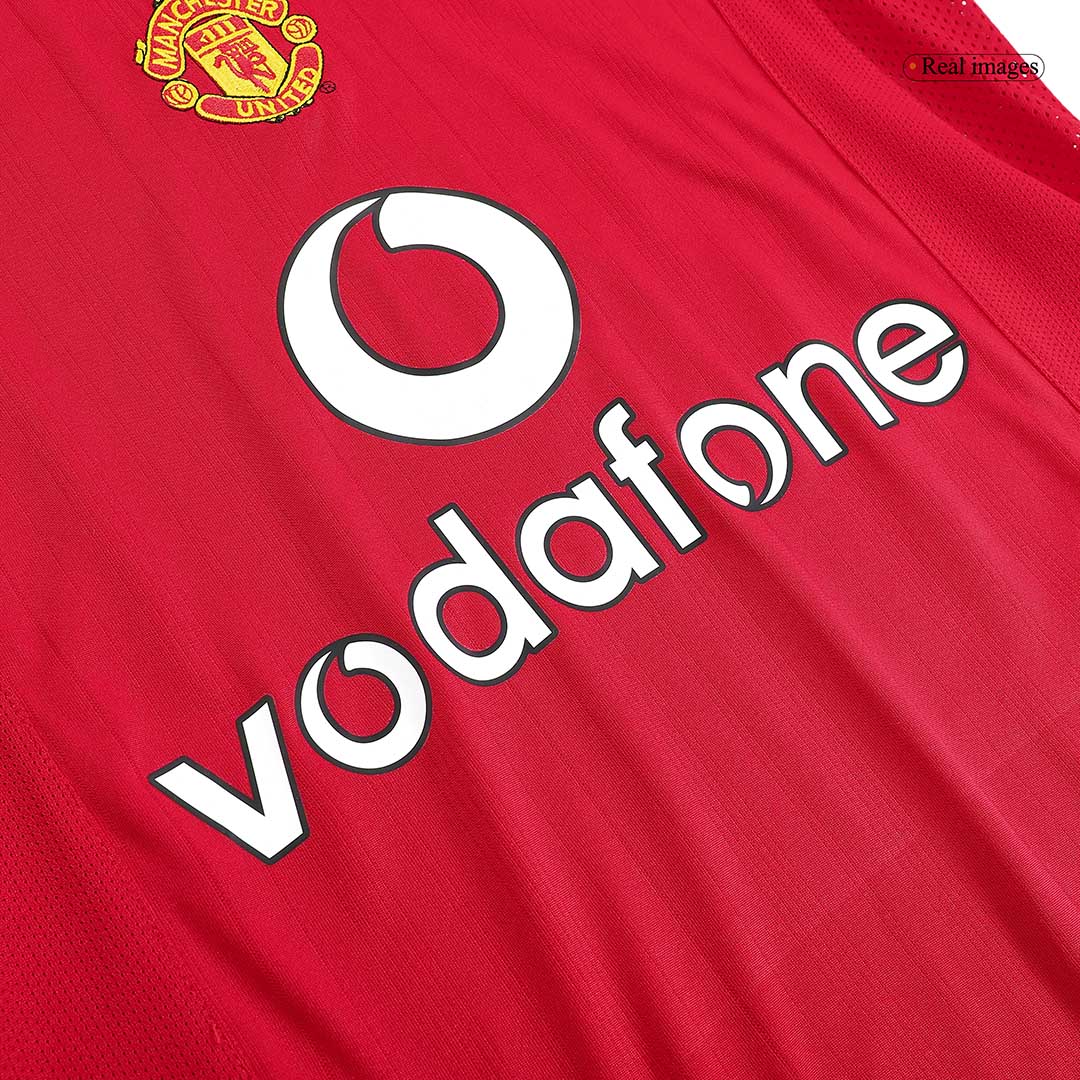 ROONEY #8 Manchester United Retro Jersey Home 2005/06