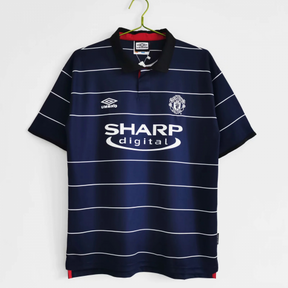 SCHOLES #18 Manchester United Retro Jersey Away 1999/00