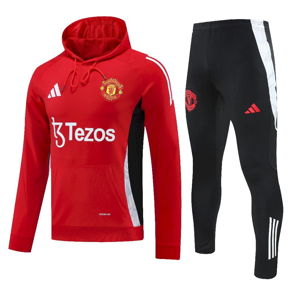 Manchester United 24/25 Hoodie training sweatshirt III