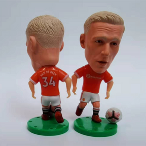 Manchester United #34 Donny van de Beek Doll 2021 Season