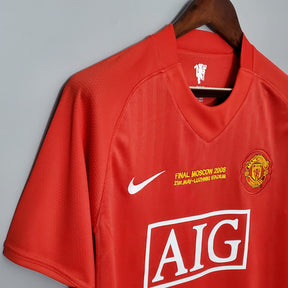 Manchester United Retro Jersey home 2007/08