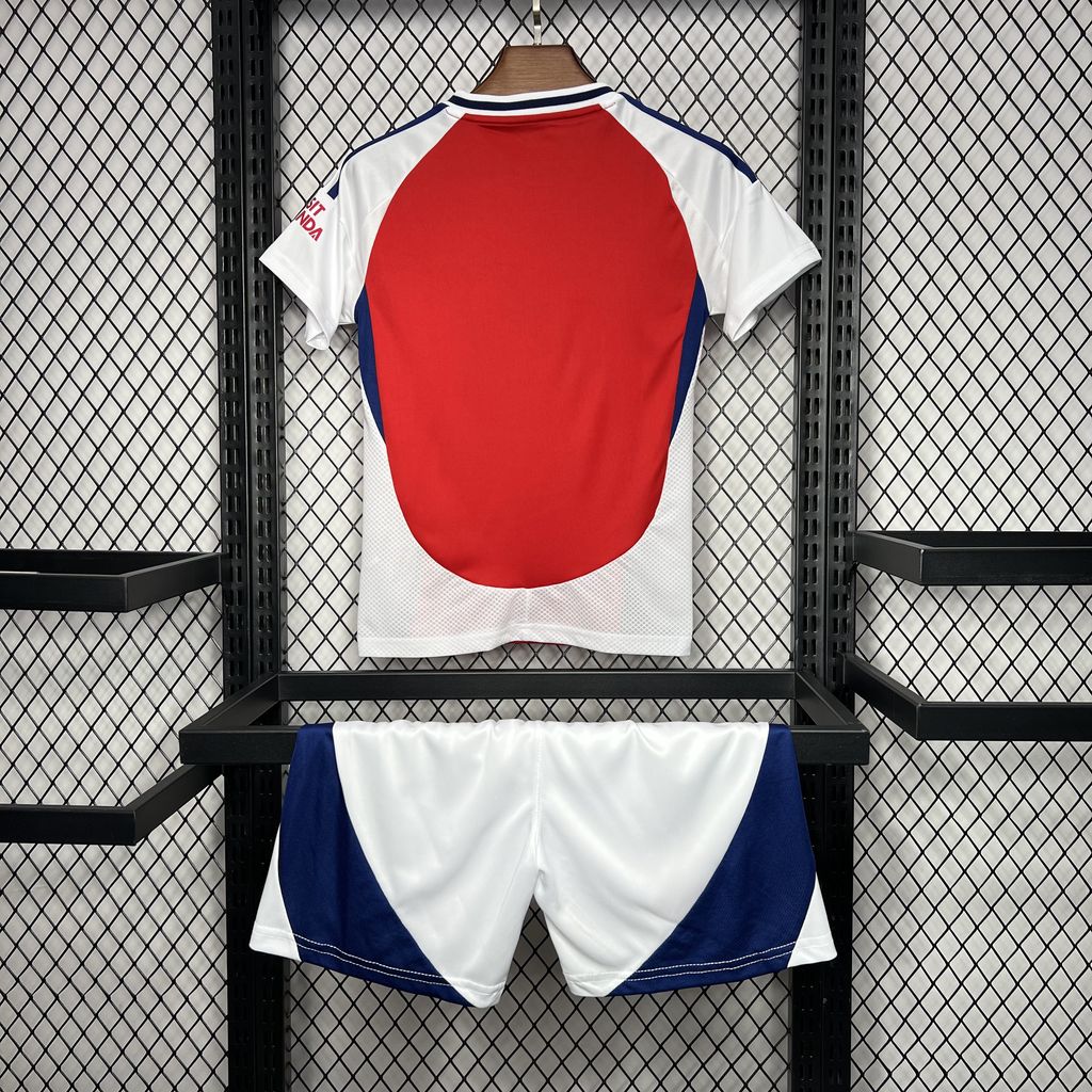 Kids Arsenal Home Kit 24/25 - Red and White
