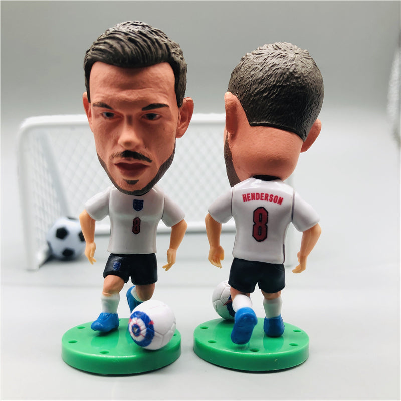 England #8 Jordan Henderson Doll 2022 Word Cup Season