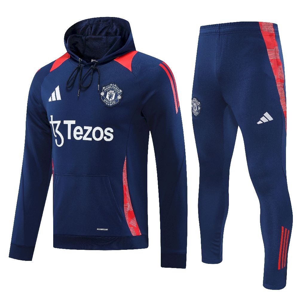 Manchester United 24/25 Hoodie training sweatshirt I