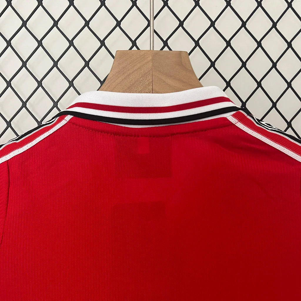 Kids Manchester United Home Kit 1999/2000 - Retrô