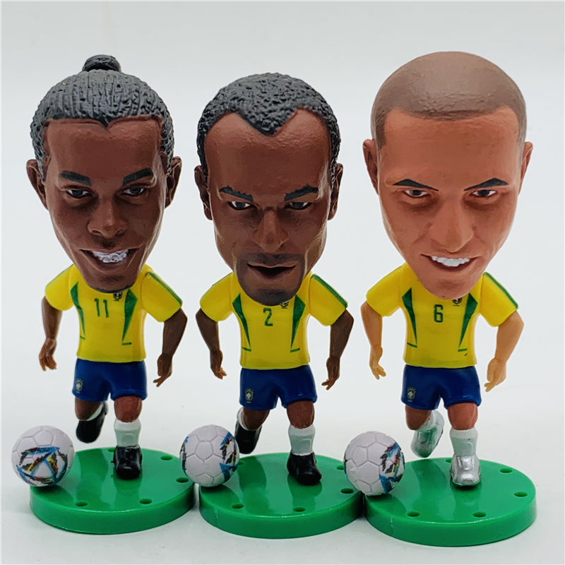 Brazil #9 Ronaldo de Lima Doll 2002 Word Cup Season