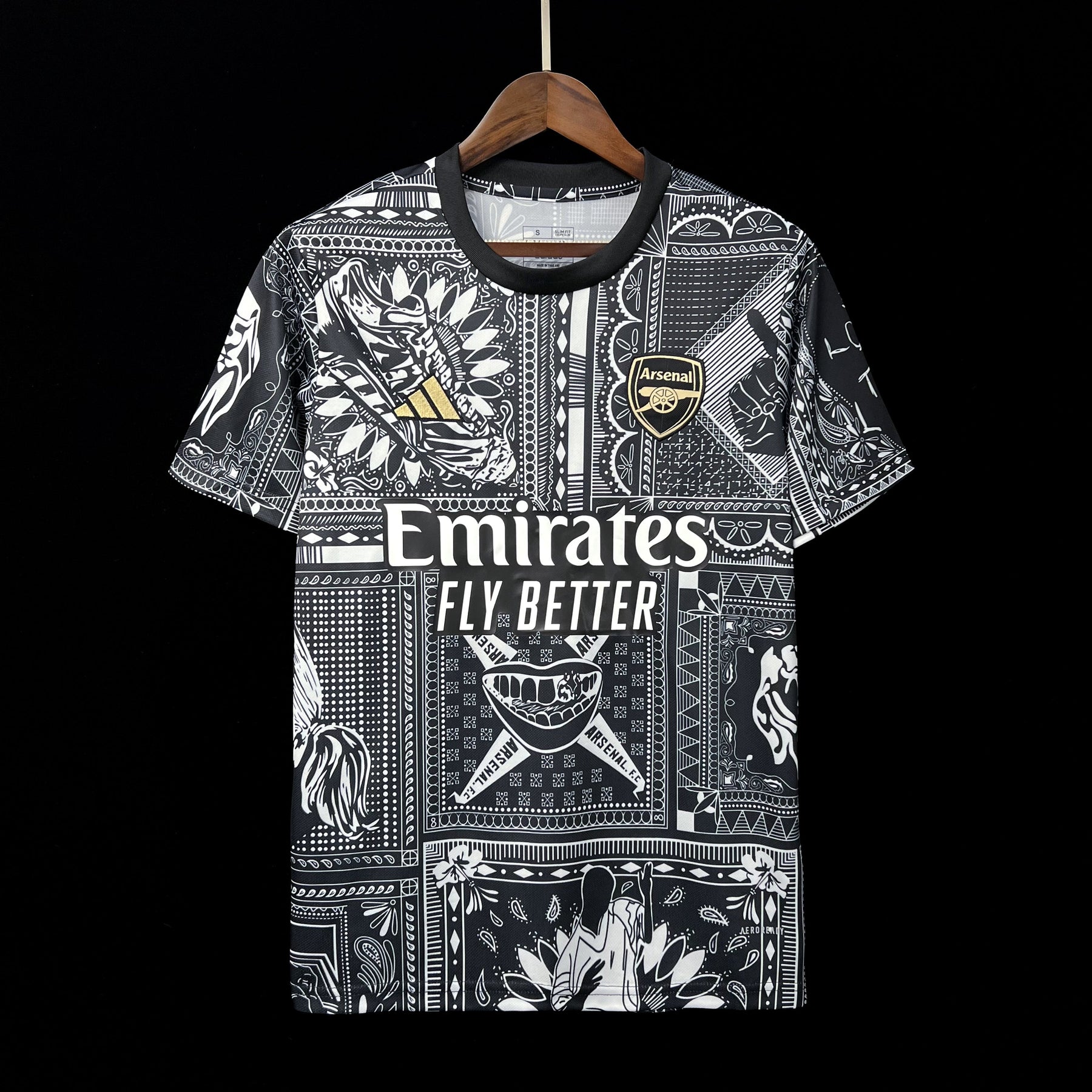 Arsenal Pre-Match Jersey X Ian Wright 2023/2024