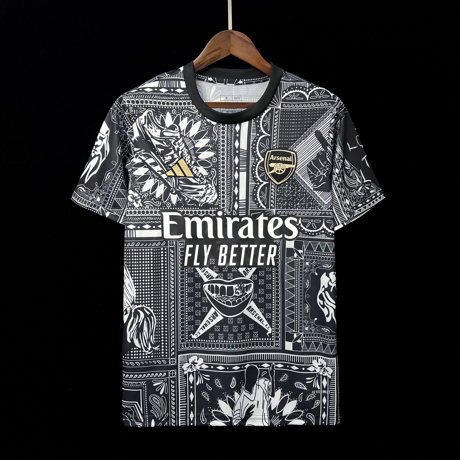 Arsenal Pre-Match Jersey X Ian Wright 23/24