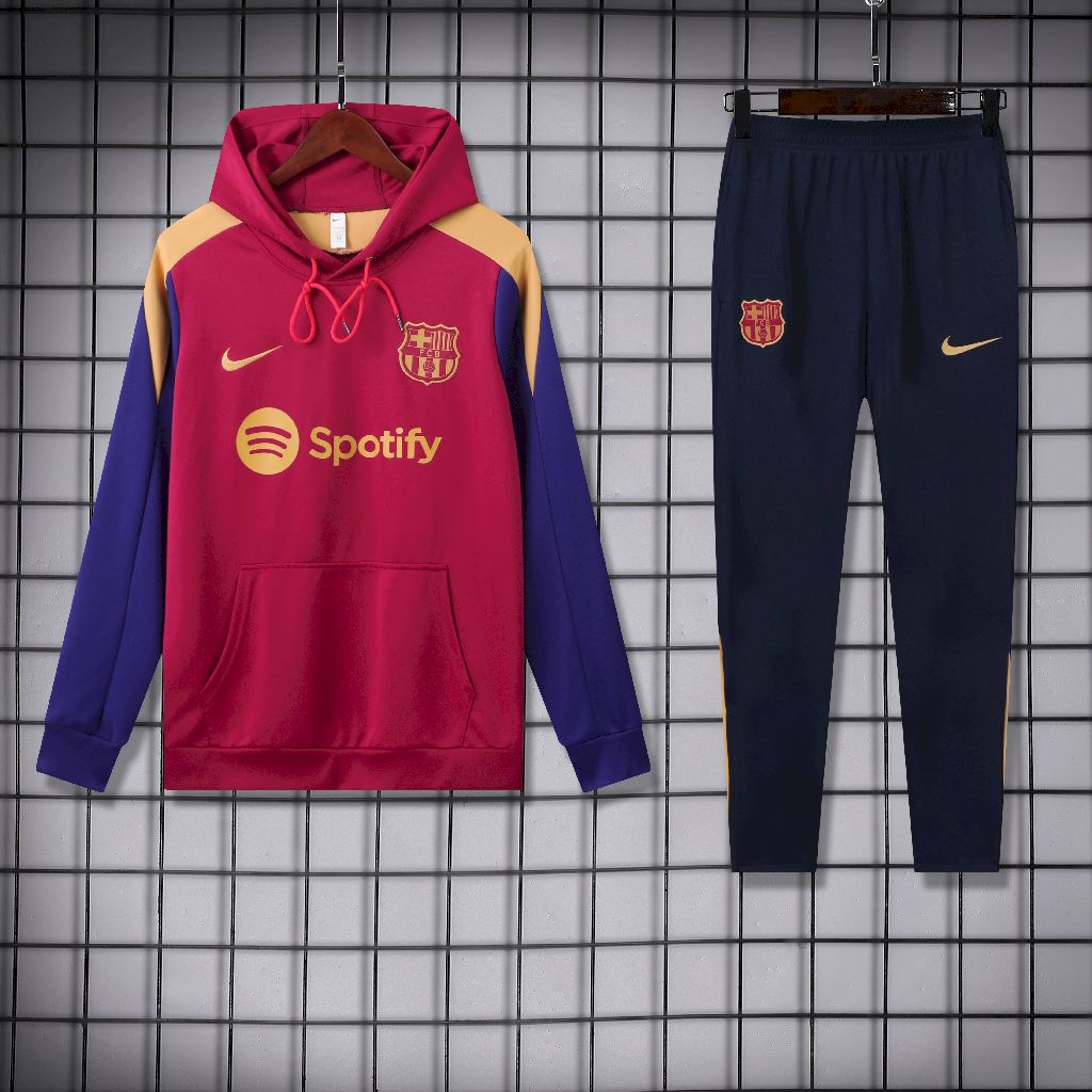 Barcelona 24/25 Hoodie training sweatshirt II