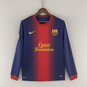 Barcelona Retro Home Jersey 2012/2013 - Long Sleeve