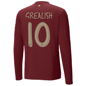 #10 Grealish Manchester City Third Jersey 2024/2025 Long Sleeve