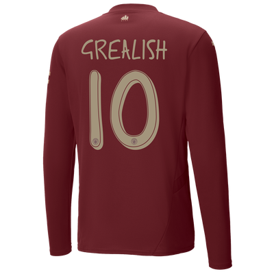 #10 Grealish Manchester City Third Jersey 2024/2025 Long Sleeve