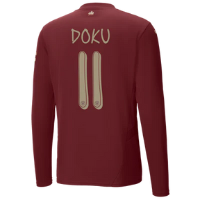 #11 Doku Manchester City Third Jersey 2024/2025 Long Sleeve