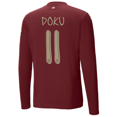 #11 Doku Manchester City Third Jersey 2024/2025 Long Sleeve