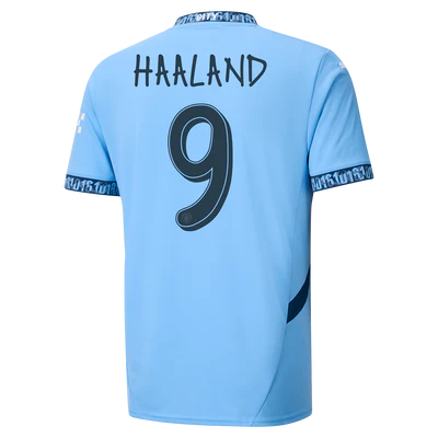 #9 Haaland Manchester City Home Jersey 2024/2025