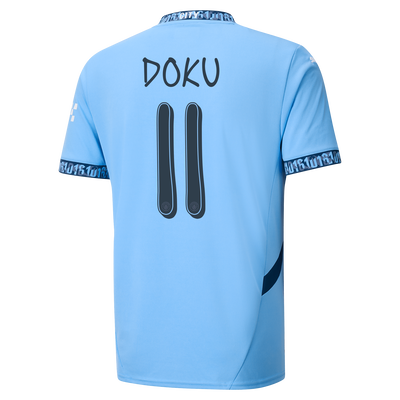 #11 Doku Manchester City Home Jersey 2024/2025