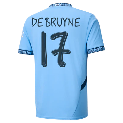 #17 De Bruyne Manchester City Home Jersey 2024/2025