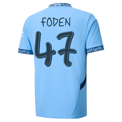 #47 Foden Manchester City Home Jersey 2024/2025