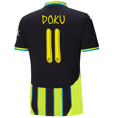 #11 Doku Manchester City Away Jersey 24/25