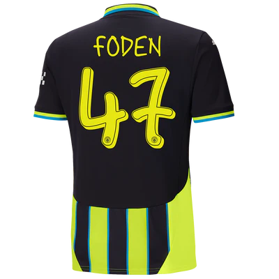 #47 Foden Manchester City Away Jersey 2024/2025