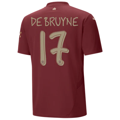 #17 De Bruyne Jersey Manchester City Third 24/25