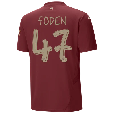 #47 Foden Jersey Manchester City Third 2024/2025