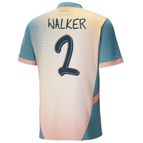 #2 Walker Manchester City Fourth "Definitely City" Jersey 2024/2025