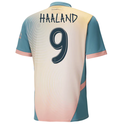 #9 Haaland Manchester City Fourth "Definitely City" Jersey 2024/2025