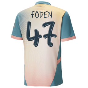 #47 Foden Manchester City Fourth "Definitely City" Jersey 2024/2025