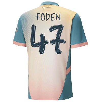 #47 Foden Manchester City Fourth "Definitely City" Jersey 2024/2025