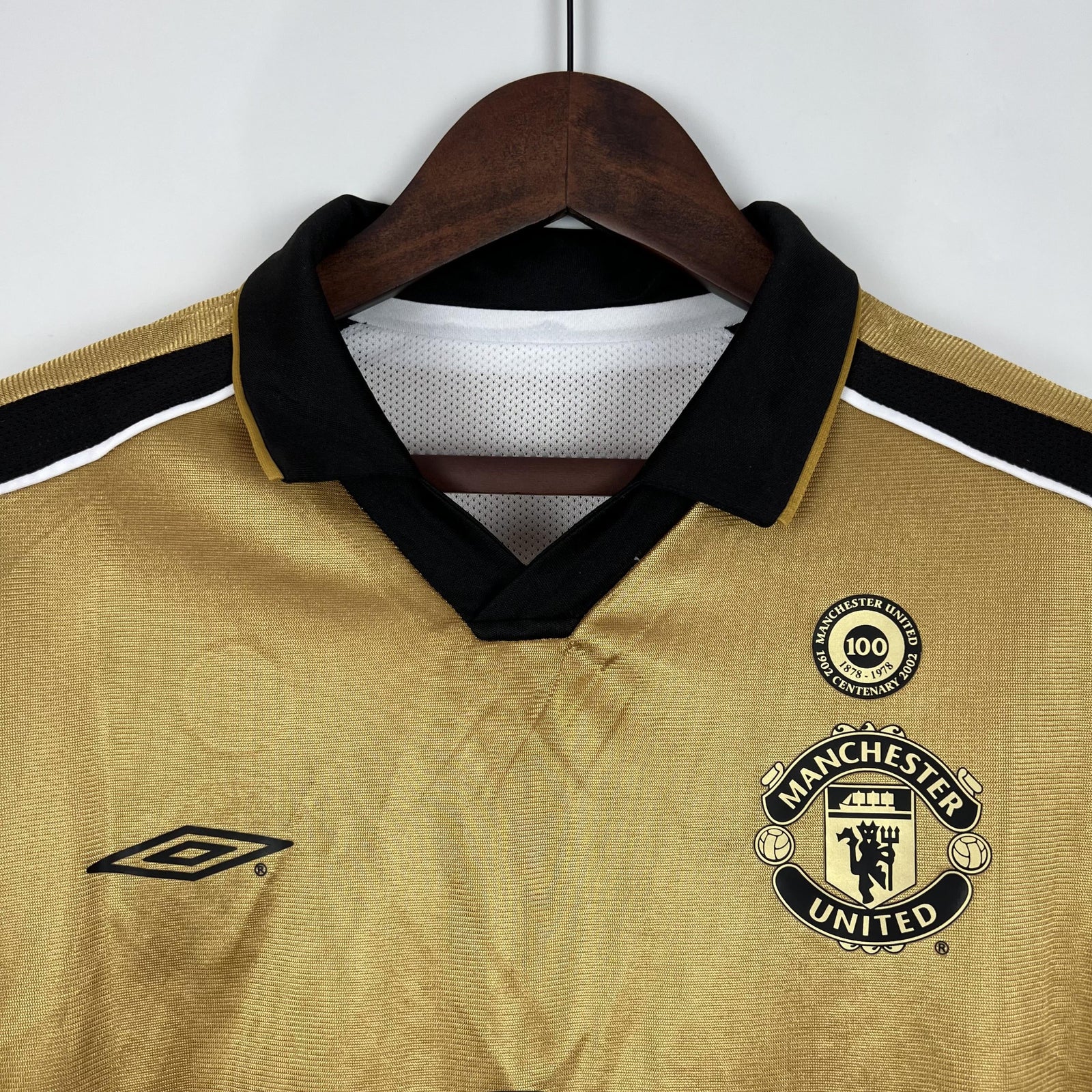 Retro Home 01/02 Men's Long Sleeve 100th Anniversary Jersey