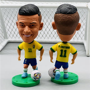 Brazil #11 Philippe Coutinho Doll Word Cup Season