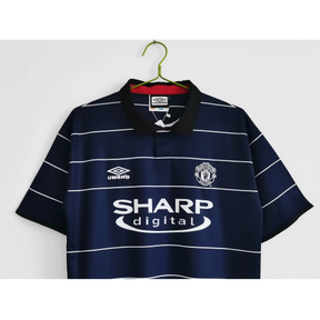 SOLKSJAER #20 Manchester United Retro Jersey Away 1999/00