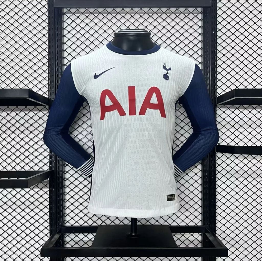 Tottenham Hotspur Player Home Jersey 2024/2025 Long Sleeve